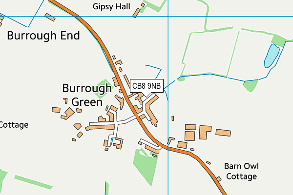 CB8 9NB map - OS VectorMap District (Ordnance Survey) CB8 9NB map - OS VectorMap District (Ordnance Survey)