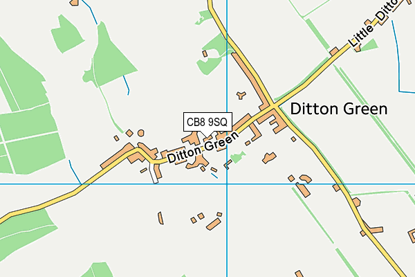 CB8 9SQ map - OS VectorMap District (Ordnance Survey) CB8 9SQ map - OS VectorMap District (Ordnance Survey)