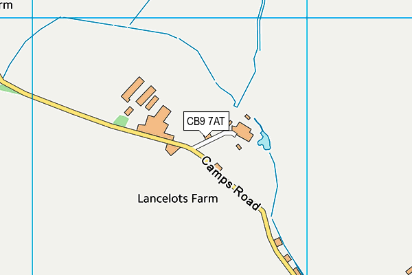 CB9 7AT map - OS VectorMap District (Ordnance Survey) CB9 7AT map - OS VectorMap District (Ordnance Survey)