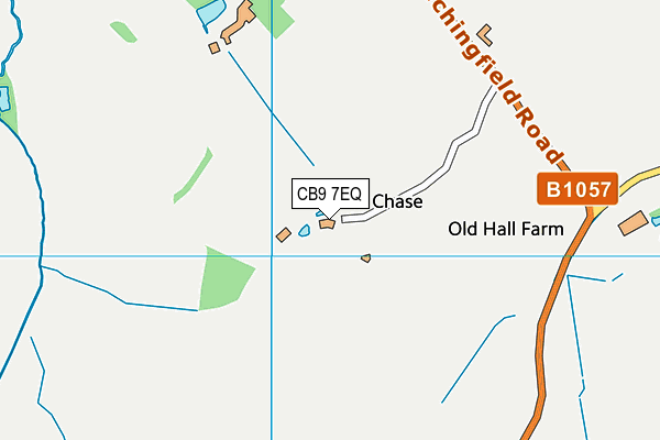 CB9 7EQ map - OS VectorMap District (Ordnance Survey) CB9 7EQ map - OS VectorMap District (Ordnance Survey)