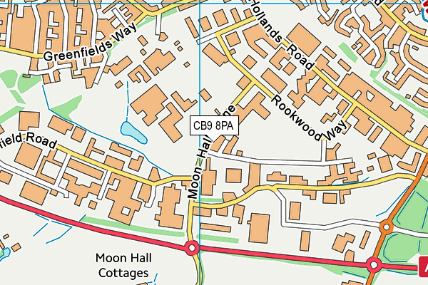 CB9 8PA map - OS VectorMap District (Ordnance Survey) CB9 8PA map - OS VectorMap District (Ordnance Survey)