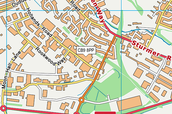 CB9 8PP map - OS VectorMap District (Ordnance Survey) CB9 8PP map - OS VectorMap District (Ordnance Survey)