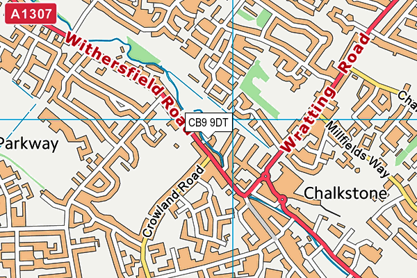 CB9 9DT map - OS VectorMap District (Ordnance Survey) CB9 9DT map - OS VectorMap District (Ordnance Survey)