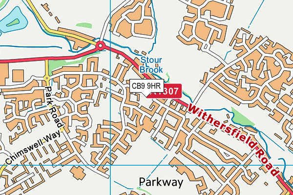 CB9 9HR map - OS VectorMap District (Ordnance Survey) CB9 9HR map - OS VectorMap District (Ordnance Survey)