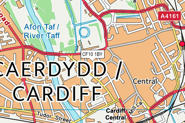 CF10 1BY map - OS VectorMap District (Ordnance Survey) CF10 1BY map - OS VectorMap District (Ordnance Survey)