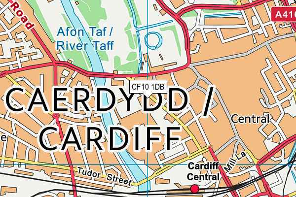 CF10 1DB map - OS VectorMap District (Ordnance Survey) CF10 1DB map - OS VectorMap District (Ordnance Survey)