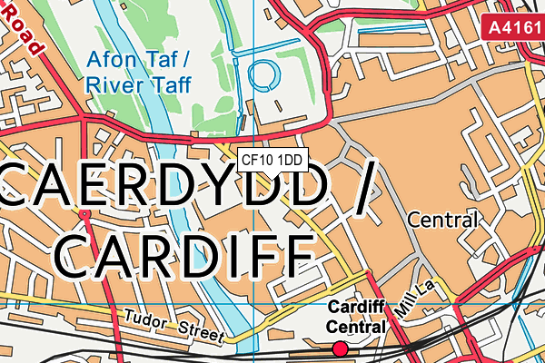 CF10 1DD map - OS VectorMap District (Ordnance Survey) CF10 1DD map - OS VectorMap District (Ordnance Survey)
