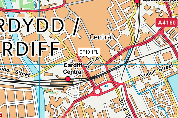 CF10 1FL map - OS VectorMap District (Ordnance Survey) CF10 1FL map - OS VectorMap District (Ordnance Survey)