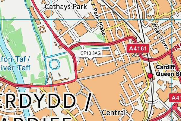 CF10 3AG map - OS VectorMap District (Ordnance Survey) CF10 3AG map - OS VectorMap District (Ordnance Survey)
