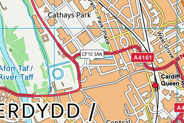 CF10 3AN map - OS VectorMap District (Ordnance Survey) CF10 3AN map - OS VectorMap District (Ordnance Survey)