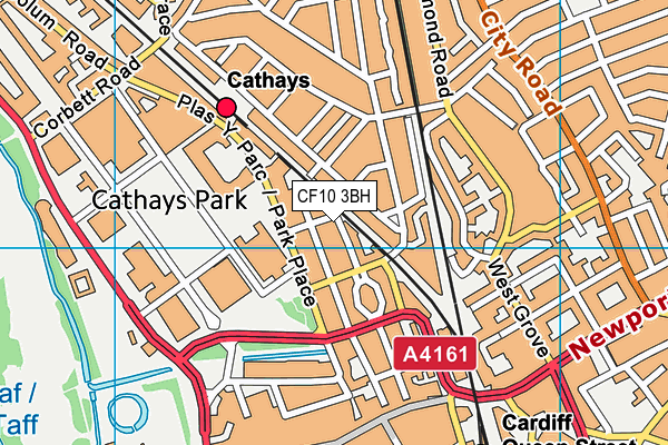 CF10 3BH map - OS VectorMap District (Ordnance Survey) CF10 3BH map - OS VectorMap District (Ordnance Survey)