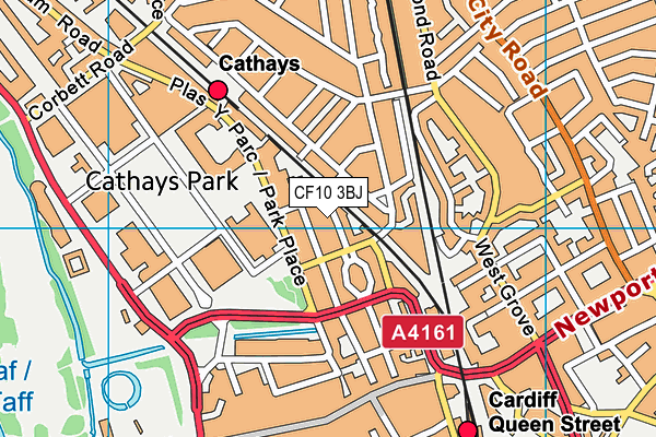 CF10 3BJ map - OS VectorMap District (Ordnance Survey) CF10 3BJ map - OS VectorMap District (Ordnance Survey)