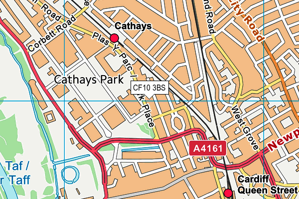 CF10 3BS map - OS VectorMap District (Ordnance Survey) CF10 3BS map - OS VectorMap District (Ordnance Survey)