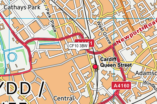 CF10 3BW map - OS VectorMap District (Ordnance Survey) CF10 3BW map - OS VectorMap District (Ordnance Survey)