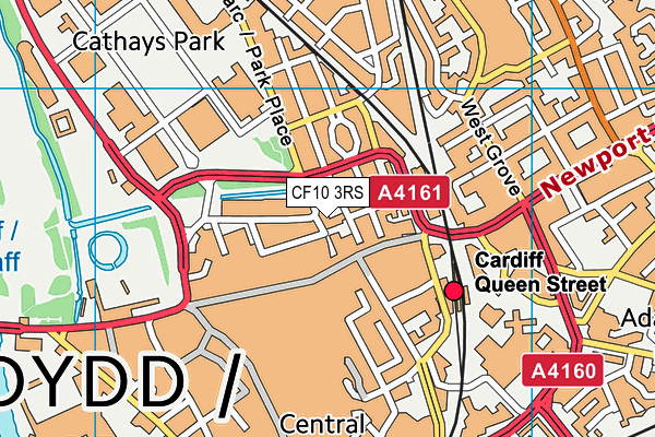CF10 3RS map - OS VectorMap District (Ordnance Survey) CF10 3RS map - OS VectorMap District (Ordnance Survey)