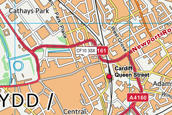 CF10 3SX map - OS VectorMap District (Ordnance Survey) CF10 3SX map - OS VectorMap District (Ordnance Survey)