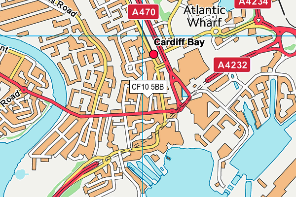 CF10 5BB map - OS VectorMap District (Ordnance Survey) CF10 5BB map - OS VectorMap District (Ordnance Survey)