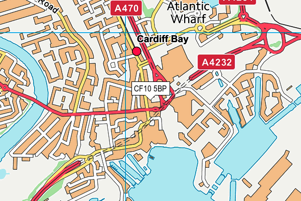CF10 5BP map - OS VectorMap District (Ordnance Survey) CF10 5BP map - OS VectorMap District (Ordnance Survey)
