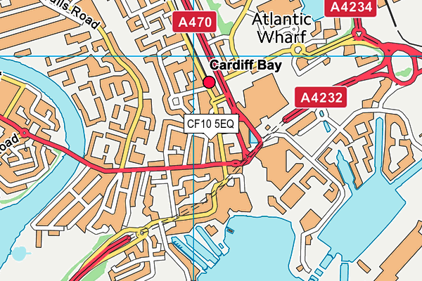 CF10 5EQ map - OS VectorMap District (Ordnance Survey) CF10 5EQ map - OS VectorMap District (Ordnance Survey)