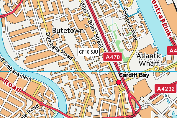CF10 5JU map - OS VectorMap District (Ordnance Survey) CF10 5JU map - OS VectorMap District (Ordnance Survey)