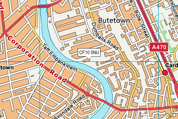 CF10 5NU map - OS VectorMap District (Ordnance Survey) CF10 5NU map - OS VectorMap District (Ordnance Survey)