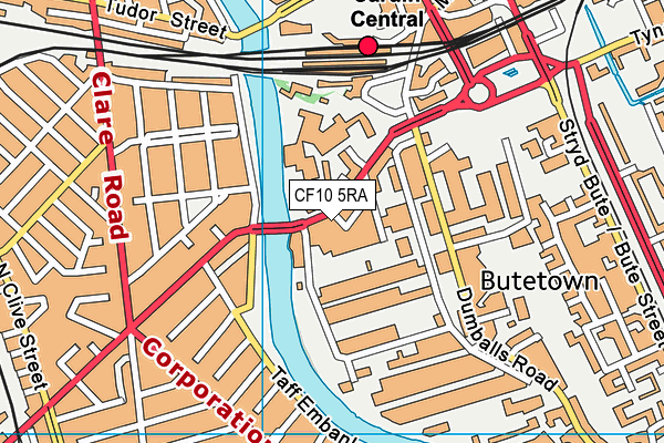 CF10 5RA map - OS VectorMap District (Ordnance Survey) CF10 5RA map - OS VectorMap District (Ordnance Survey)
