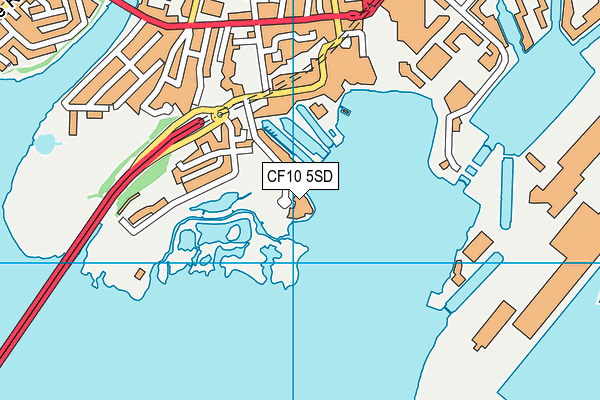 CF10 5SD map - OS VectorMap District (Ordnance Survey) CF10 5SD map - OS VectorMap District (Ordnance Survey)