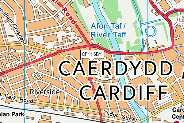 CF11 6BY map - OS VectorMap District (Ordnance Survey) CF11 6BY map - OS VectorMap District (Ordnance Survey)