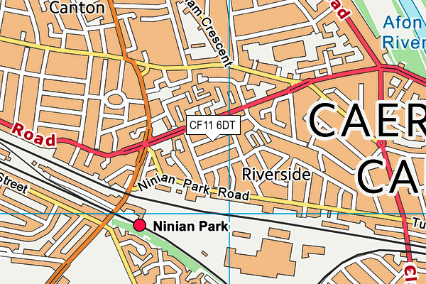 CF11 6DT map - OS VectorMap District (Ordnance Survey) CF11 6DT map - OS VectorMap District (Ordnance Survey)