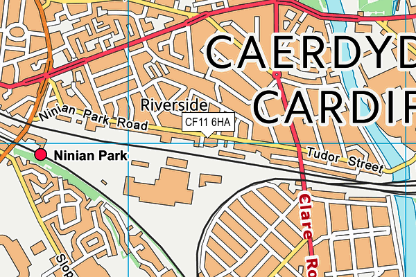 CF11 6HA map - OS VectorMap District (Ordnance Survey) CF11 6HA map - OS VectorMap District (Ordnance Survey)