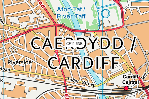 CF11 6NB map - OS VectorMap District (Ordnance Survey) CF11 6NB map - OS VectorMap District (Ordnance Survey)