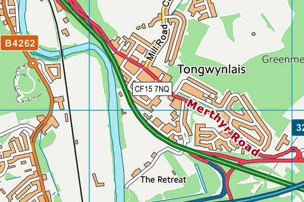 CF15 7NQ map - OS VectorMap District (Ordnance Survey) CF15 7NQ map - OS VectorMap District (Ordnance Survey)