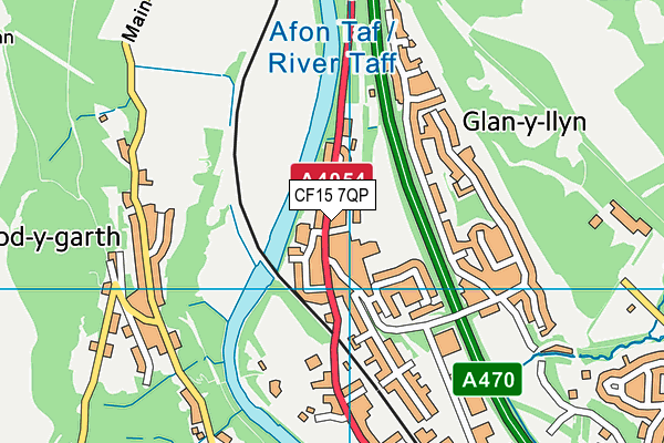 CF15 7QP map - OS VectorMap District (Ordnance Survey) CF15 7QP map - OS VectorMap District (Ordnance Survey)