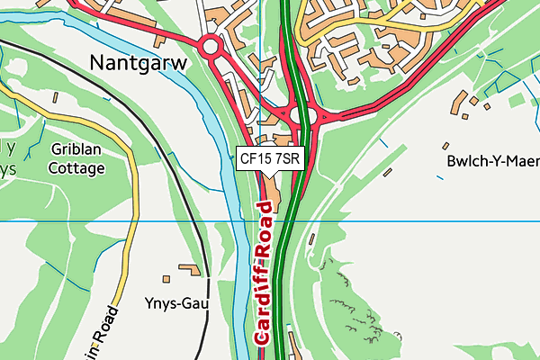 CF15 7SR map - OS VectorMap District (Ordnance Survey) CF15 7SR map - OS VectorMap District (Ordnance Survey)