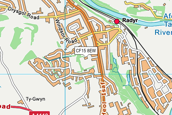 CF15 8EW map - OS VectorMap District (Ordnance Survey) CF15 8EW map - OS VectorMap District (Ordnance Survey)