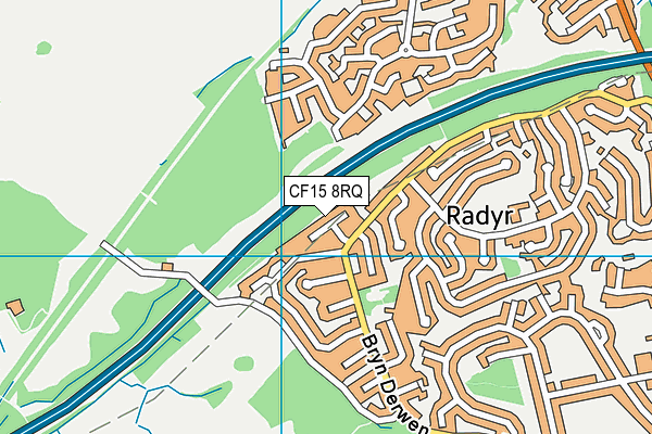 CF15 8RQ map - OS VectorMap District (Ordnance Survey) CF15 8RQ map - OS VectorMap District (Ordnance Survey)