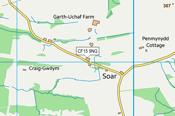 CF15 9NQ map - OS VectorMap District (Ordnance Survey) CF15 9NQ map - OS VectorMap District (Ordnance Survey)