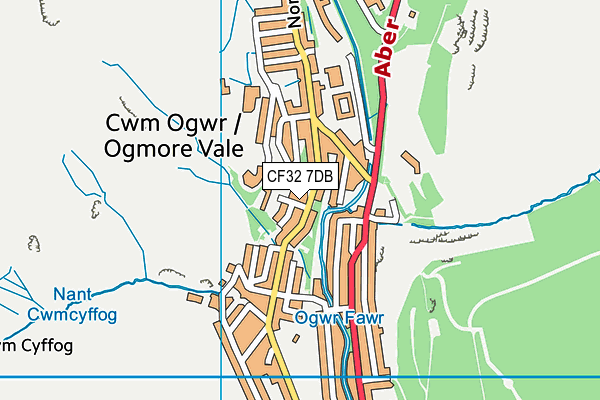 CF32 7DB map - OS VectorMap District (Ordnance Survey) CF32 7DB map - OS VectorMap District (Ordnance Survey)