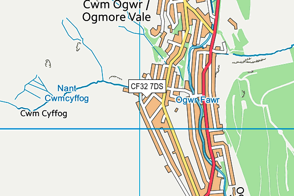 CF32 7DS map - OS VectorMap District (Ordnance Survey) CF32 7DS map - OS VectorMap District (Ordnance Survey)