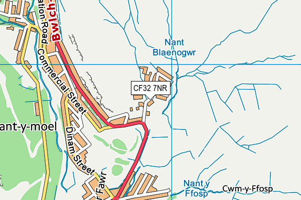 CF32 7NR map - OS VectorMap District (Ordnance Survey) CF32 7NR map - OS VectorMap District (Ordnance Survey)
