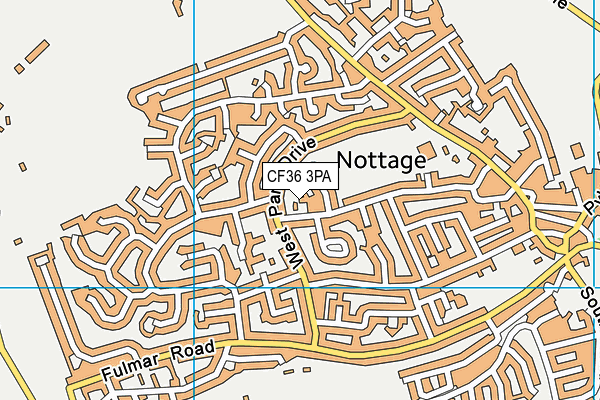 CF36 3PA map - OS VectorMap District (Ordnance Survey) CF36 3PA map - OS VectorMap District (Ordnance Survey)