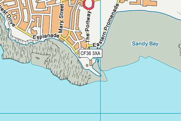 CF36 3XA map - OS VectorMap District (Ordnance Survey) CF36 3XA map - OS VectorMap District (Ordnance Survey)