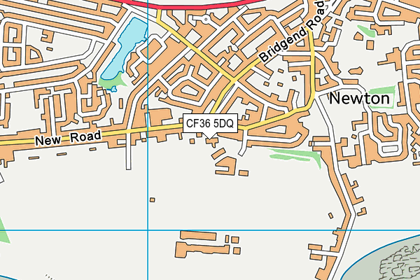 CF36 5DQ map - OS VectorMap District (Ordnance Survey) CF36 5DQ map - OS VectorMap District (Ordnance Survey)