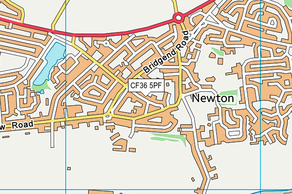 CF36 5PF map - OS VectorMap District (Ordnance Survey) CF36 5PF map - OS VectorMap District (Ordnance Survey)