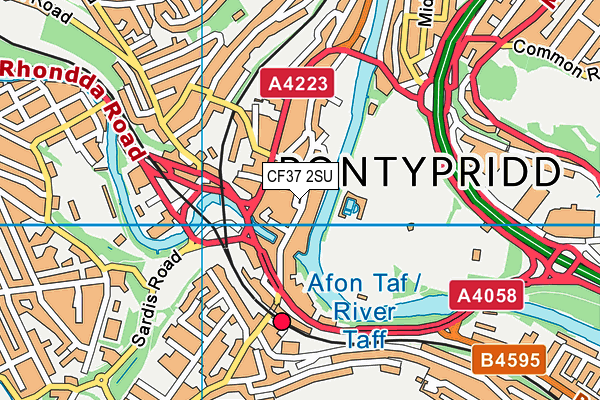 CF37 2SU map - OS VectorMap District (Ordnance Survey) CF37 2SU map - OS VectorMap District (Ordnance Survey)