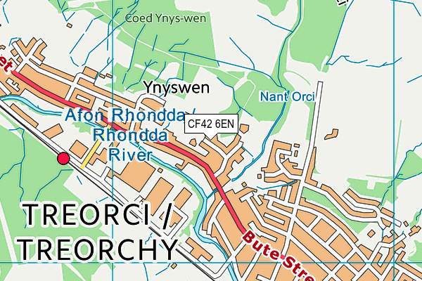 CF42 6EN map - OS VectorMap District (Ordnance Survey) CF42 6EN map - OS VectorMap District (Ordnance Survey)
