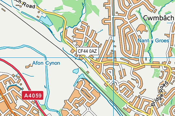 CF44 0AZ map - OS VectorMap District (Ordnance Survey) CF44 0AZ map - OS VectorMap District (Ordnance Survey)