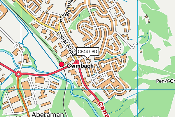CF44 0BD map - OS VectorMap District (Ordnance Survey) CF44 0BD map - OS VectorMap District (Ordnance Survey)
