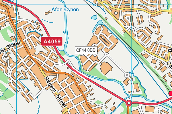 CF44 0DD map - OS VectorMap District (Ordnance Survey) CF44 0DD map - OS VectorMap District (Ordnance Survey)