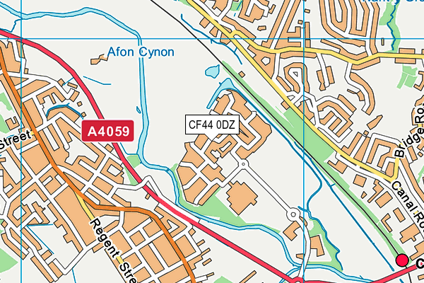 CF44 0DZ map - OS VectorMap District (Ordnance Survey) CF44 0DZ map - OS VectorMap District (Ordnance Survey)